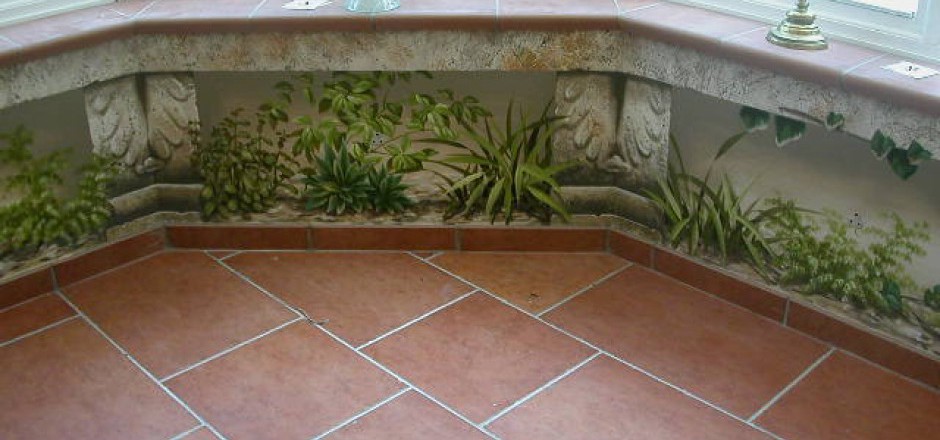 Example of Trompe l'Oeil